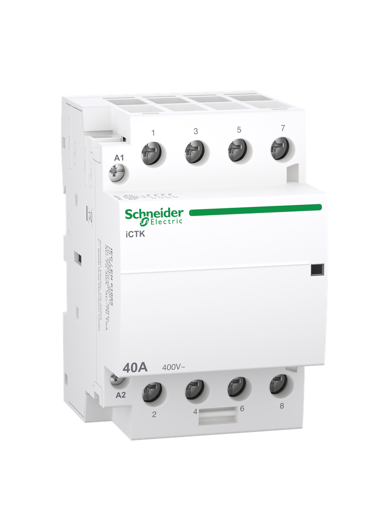 Stycznik modułowy, Acti9 iCTK50-40-40-230 40A 4NO 50Hz 220/240 VAC, bez możliwości rozbudowy o styki
