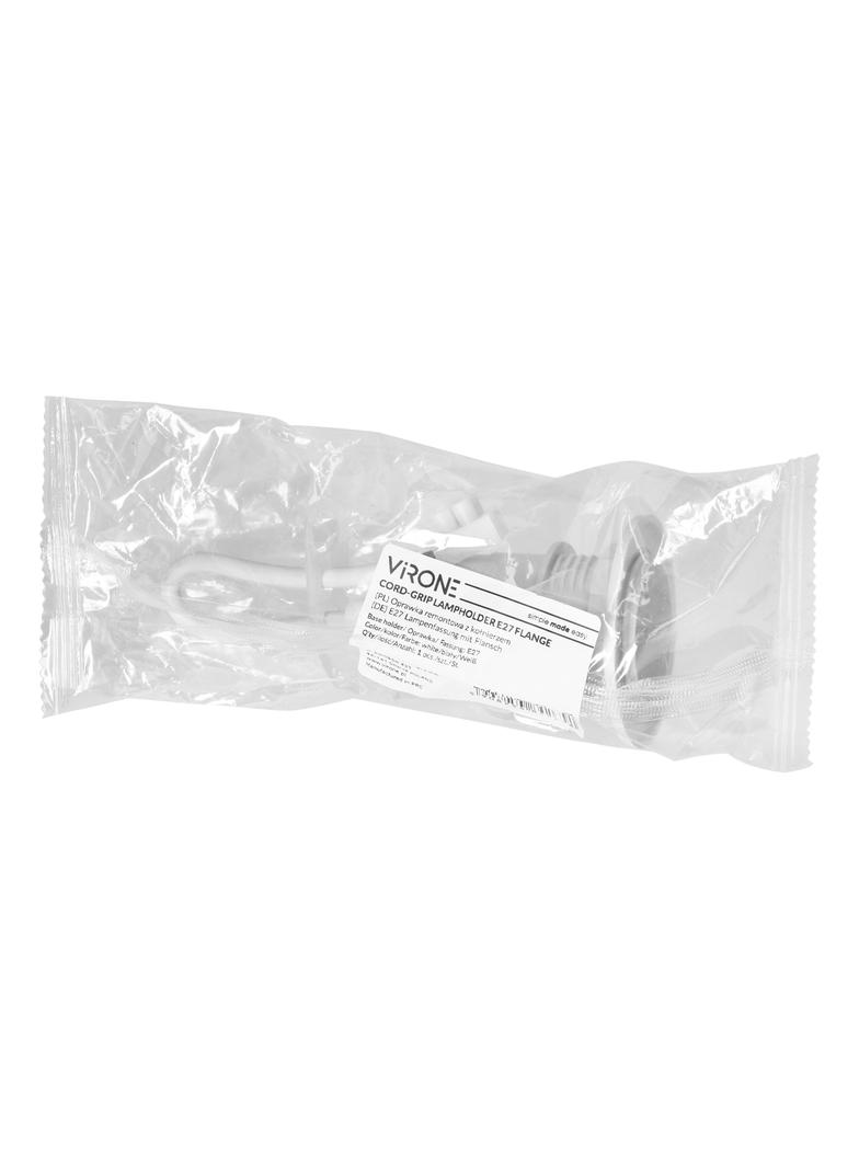 Oprawka remontowa E27 z kołnierzem, biała LH/E27-27/W/PZ ORNO