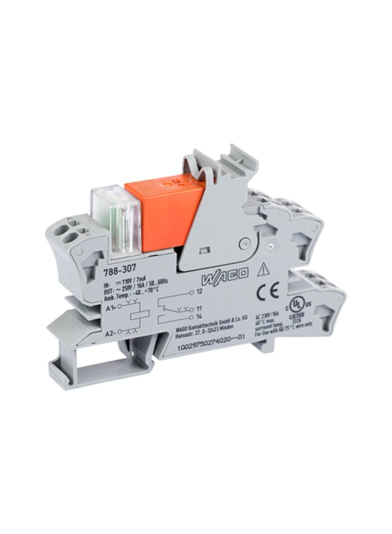 Moduł przekaźnikowy DC 110V szary 788-307 WAGO