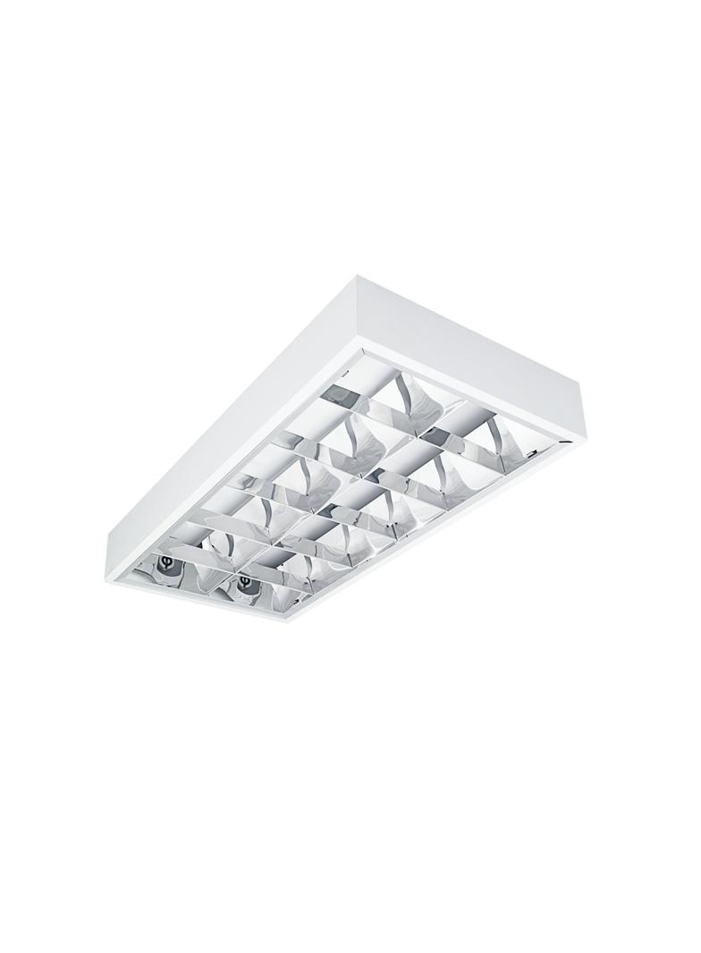 NOTUS 4LED 218 NT Oprawa rastrowa do T8 LED NOTUS 4LED 218 NT prostokątny jednostronne 2 x max 18W k 22674 KANLUX