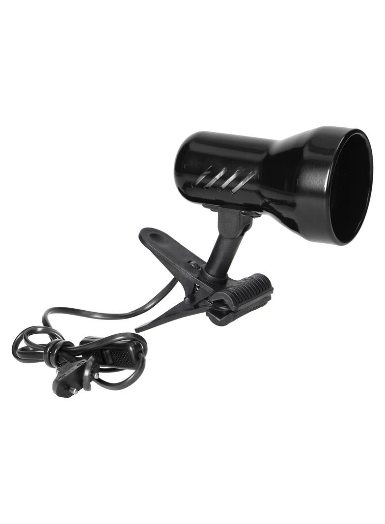 Dalla lampa biurkowa z klipsem 40W E27 stal + tworzywo czarna DL-10/B ORNO