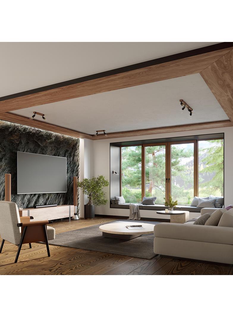 Sollux Kinkiet ZUCA czarny SL.1295