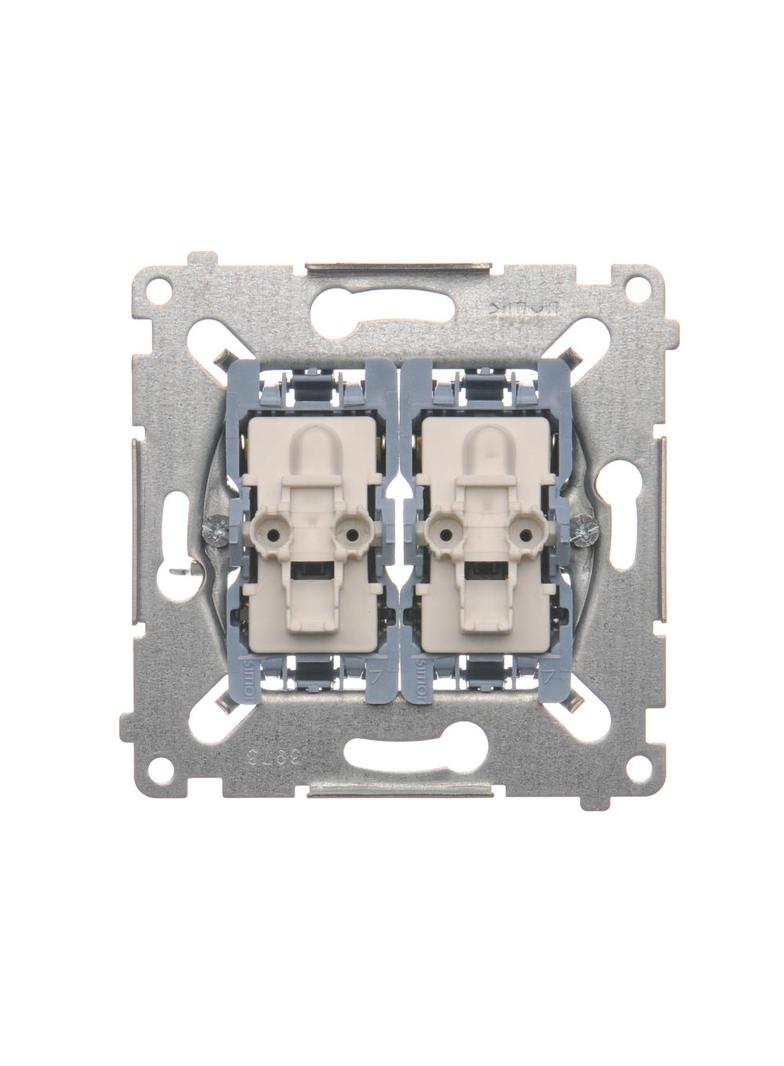Simon 54 Łącznik krzyżowy podwójny (mechanizm) 10A 250V szybkozłączka SW7/2XM KONTAKT