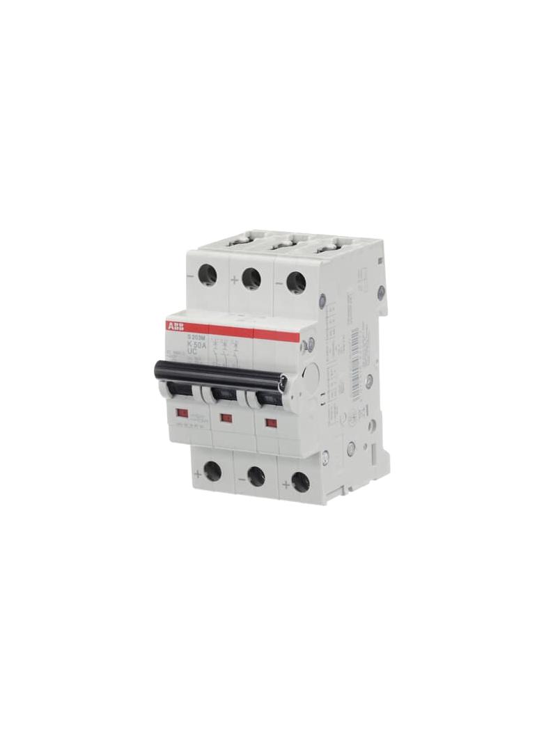 S203M-K50UC Wyłącznik nadprądowy 10kA AC/DC 3P K50A 2CDS273061R0577 ABB