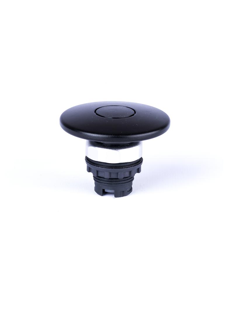 Ex9P1 M6 k Przycisk grzybkowy 60mm z samopowrotem czarny 105646