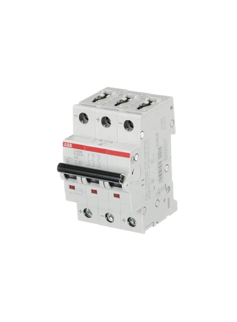 S203M-K40UC Wyłącznik nadprądowy AC/DC 10kA 3P K40A 2CDS273061R0557 ABB