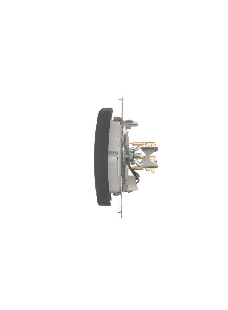 Simon 54 Łącznik hotelowy podwójny z podświetleniem czarny *Tylko do ramek S54 PREMIUM. Wymagane jes