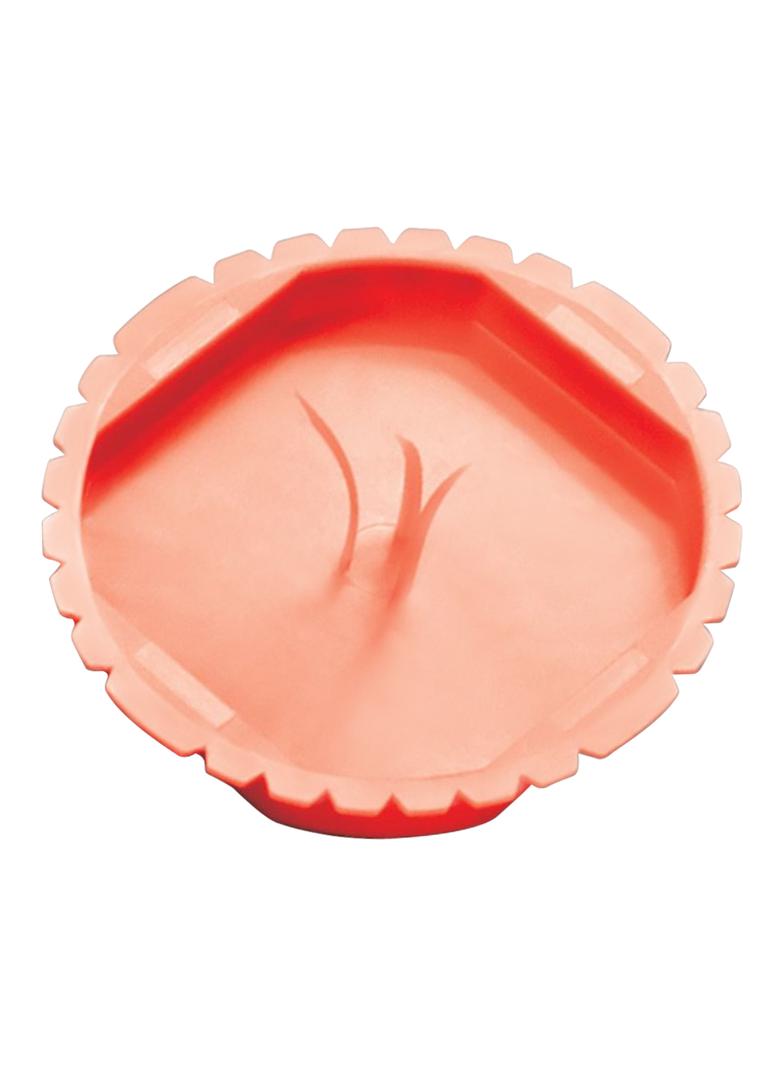 Dekielek pomarańczowy do puszki Ř60