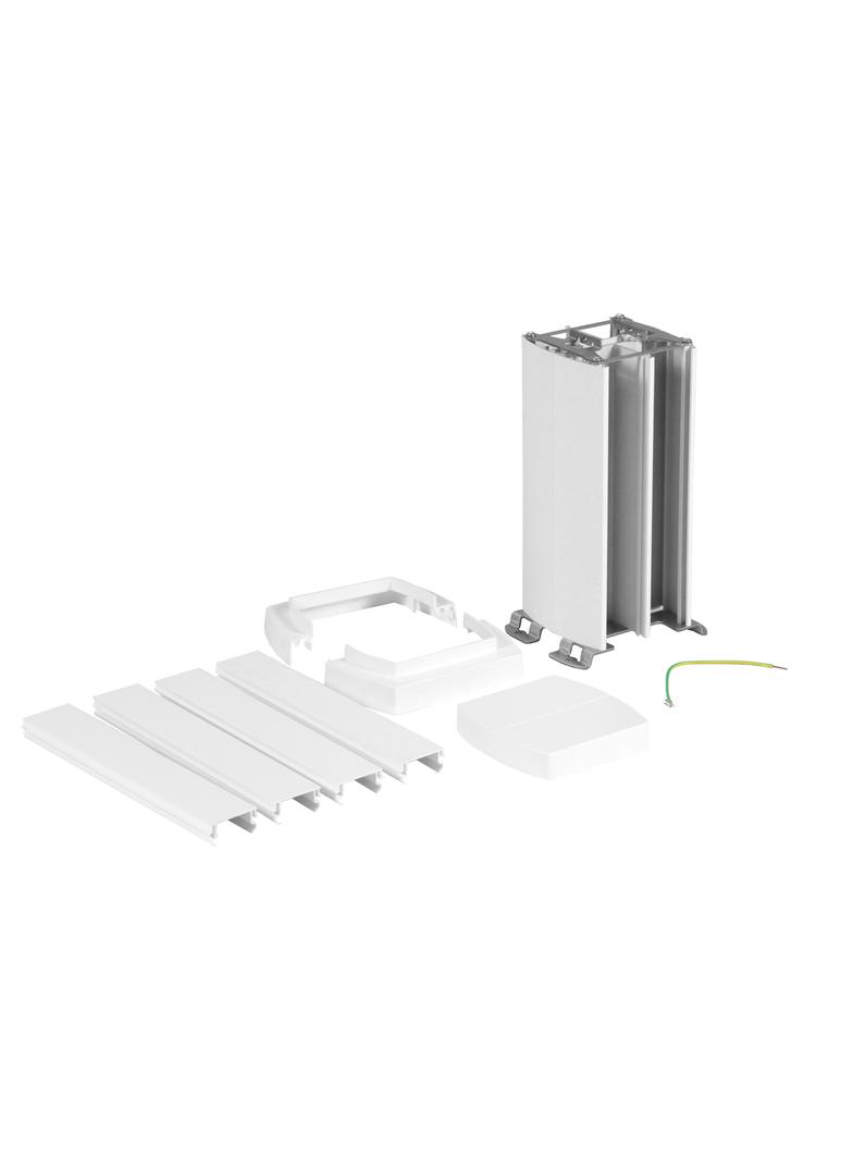 Minikolumna 4-komorowa 0,3m, biała, Legrand