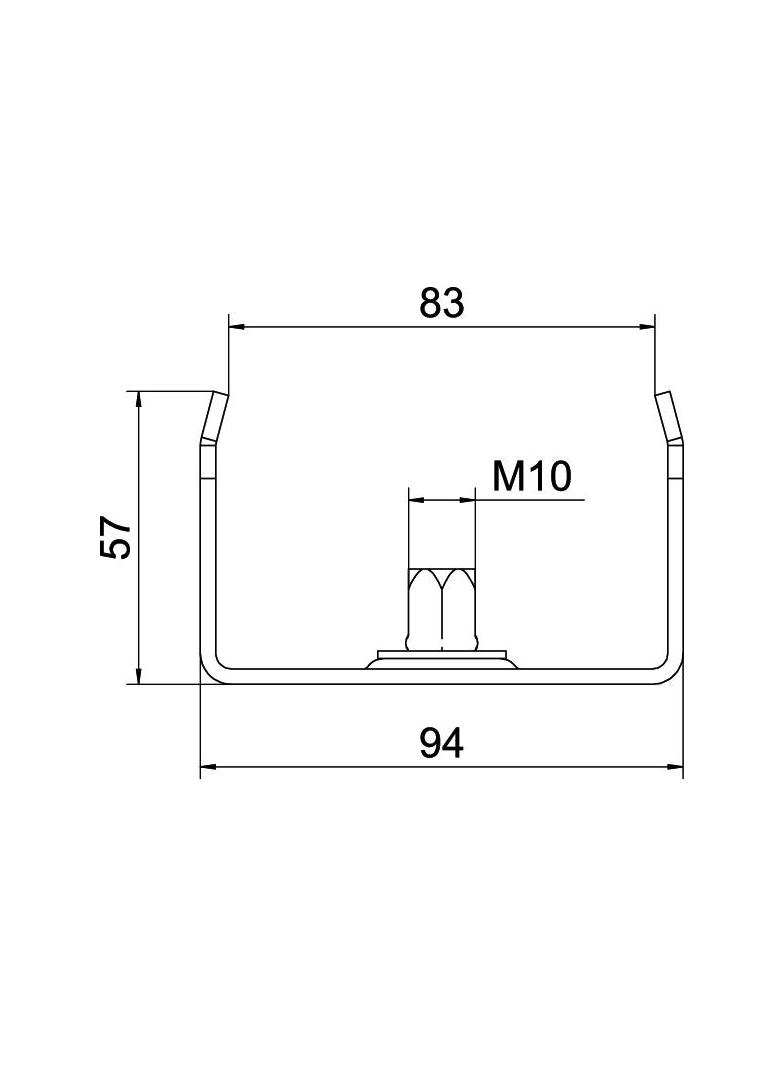 MAH 60/100, WIESZAK ŚRODKOWY 60/100 FS