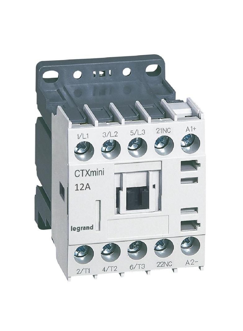 STYCZNIK CTX3 MINI 3P 12A 1NC 24V DC, Legrand