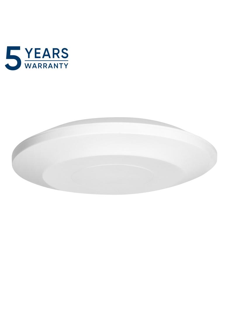 Ultrasoniczny czujnik ruchu i obecności, 360°, IP20, 2000W, ultra płaski - 2,5cm