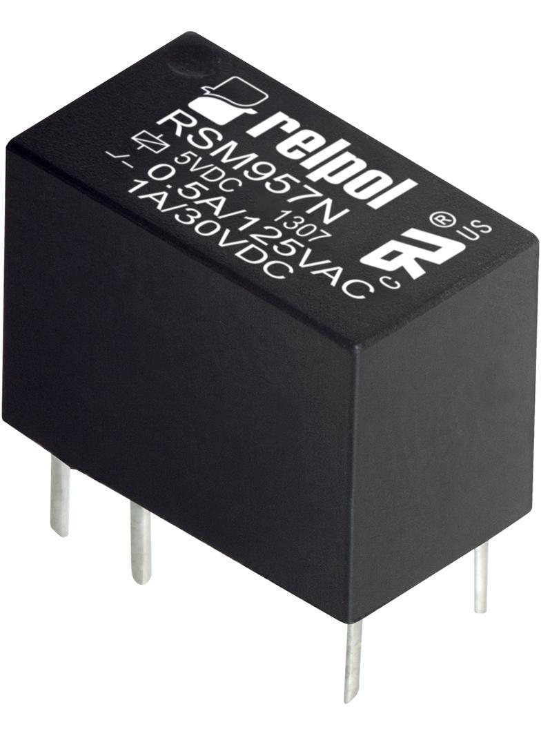 RSM957N-0111-85-S005 Przekaźniki RSM957N, monostabilne, cewka czuła, 1 zestyk przełączny, 1 A, do ob