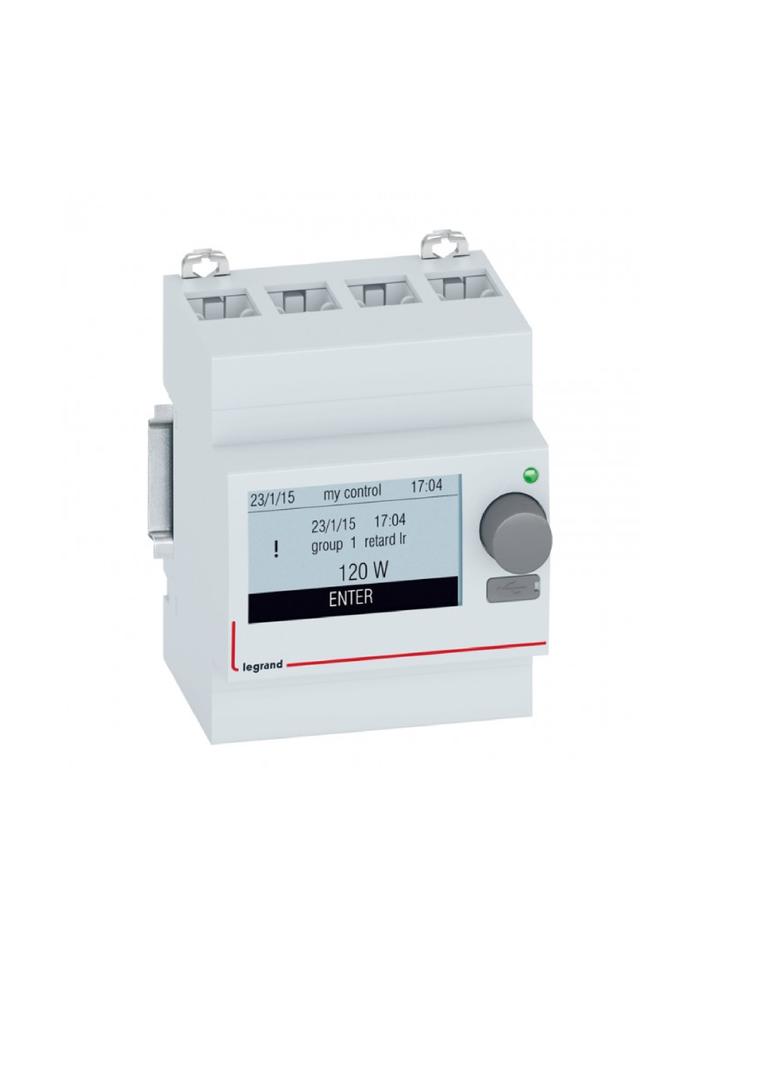 EMS CX3 MODUŁ WIZUALIZACJI I KONFIGURACJI LOKALNEJ, Legrand