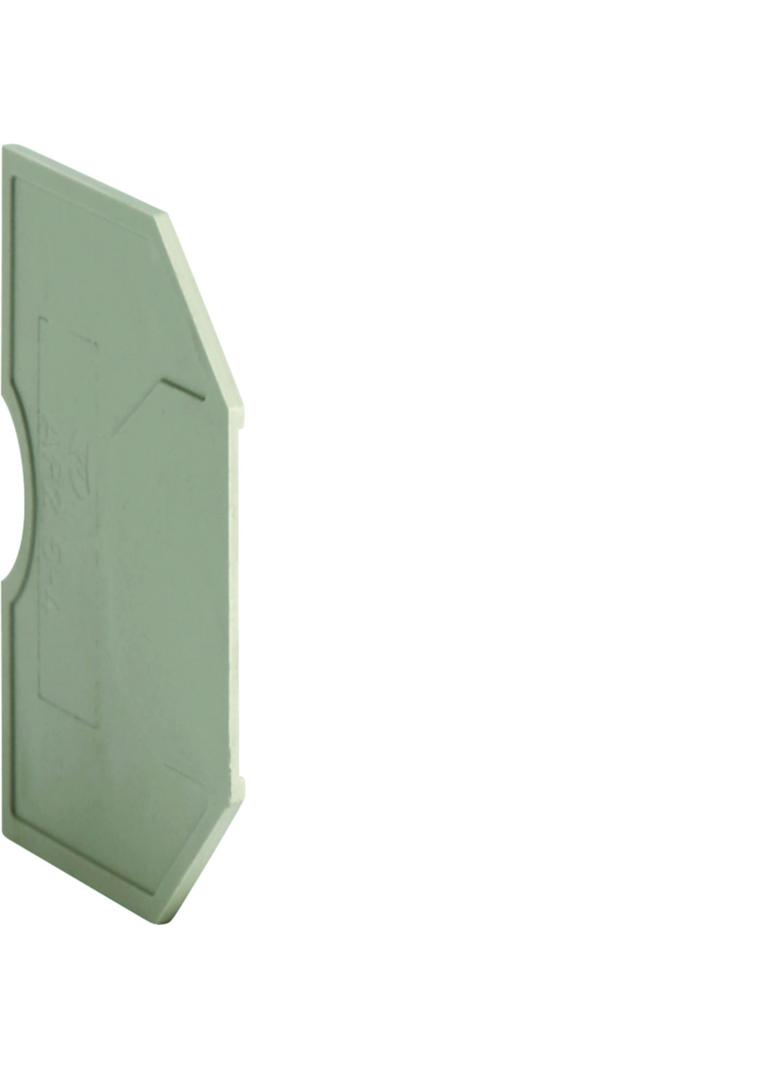 Osłona końcowa do zacisku 2,5-4mm2 KWE01G HAGER