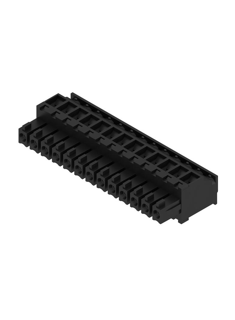 BCZ 3.81/13/90 SN BK BX Wtyk PCB (złącze wiązki), 3.81 mm, Liczba biegunów: 13, Przyłącze z jarzmem /50szt./ 1899420000 WEIDMÜLLER