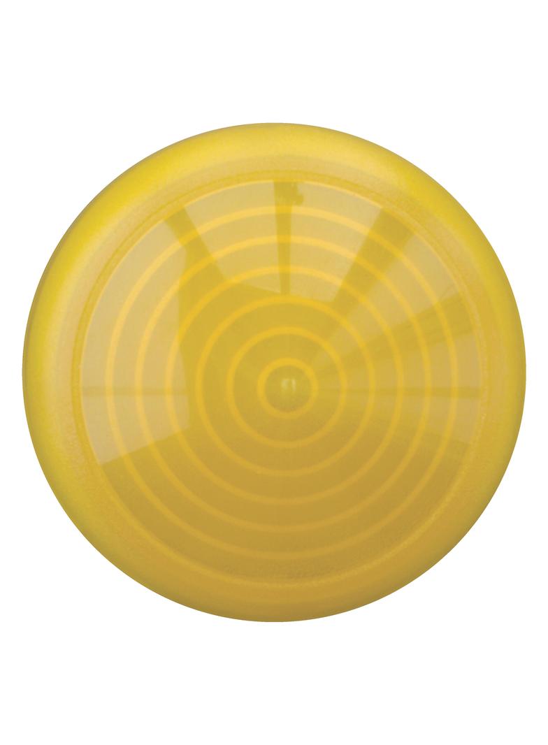 M22-LCH-Y Lampka sygnalizacyjna 22mm żółta do żarówek z trzonkiem wystająca 216917 EATON