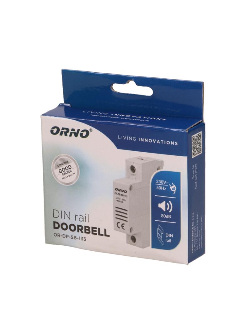 Dzwonek przewodowy na szynę DIN-1 moduł OR-DP-SB-133 ORNO