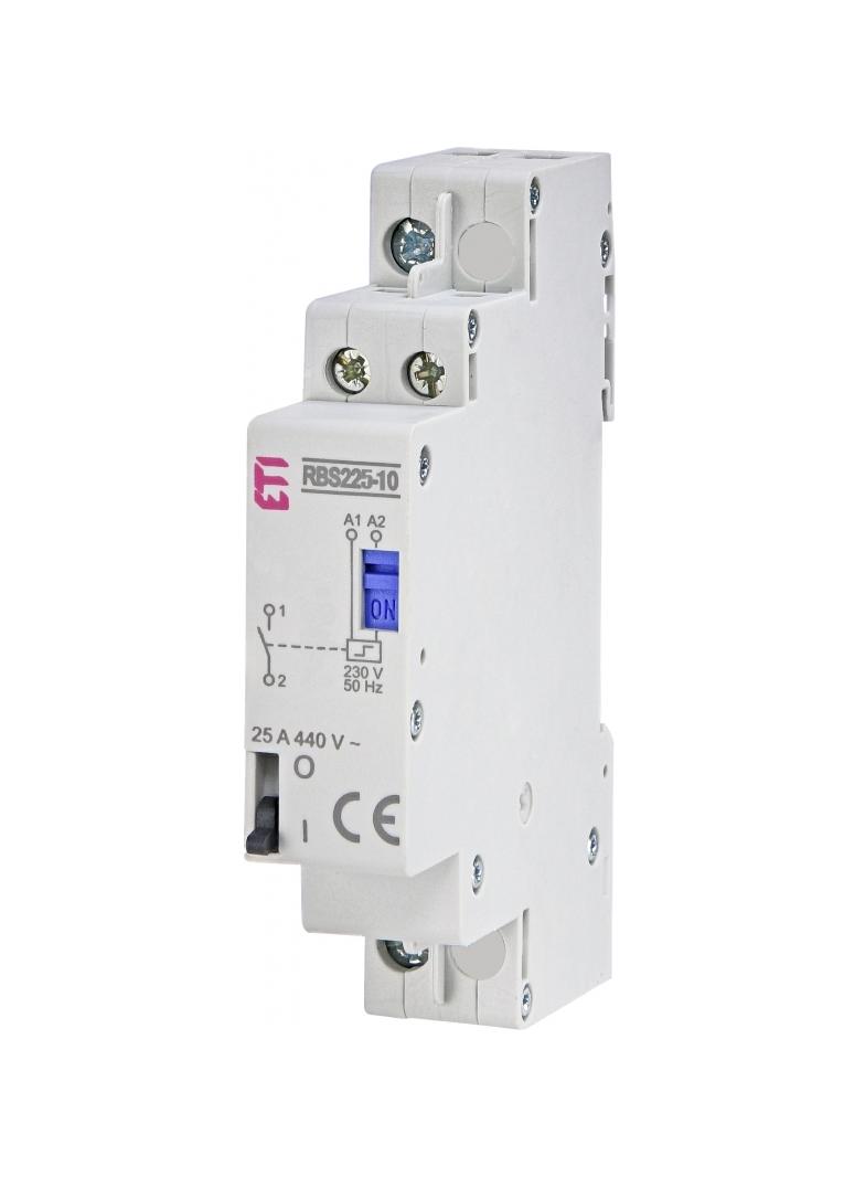 Stycznik bistabilny 25A 1P 1M RBS225-10-230V AC 002464101 ETI