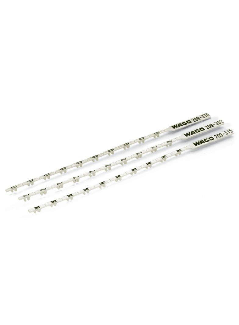 pasek z oznacznikami 10 x W /10szt./ WAGO