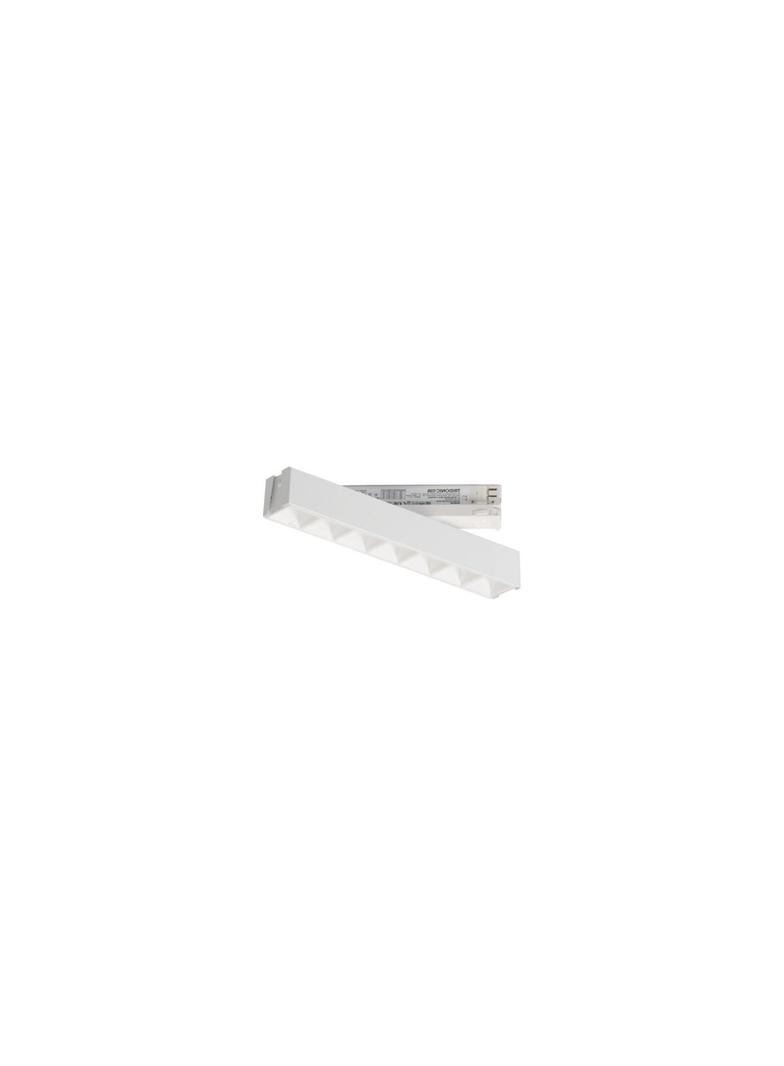 HR-SL-WN-W-RM Oprawa HIERRO LED na szynoprzewód HR-SL-WN-W-RM D:290mm 1200 Lm barwa ciepłobiała 3500 37122 KANLUX