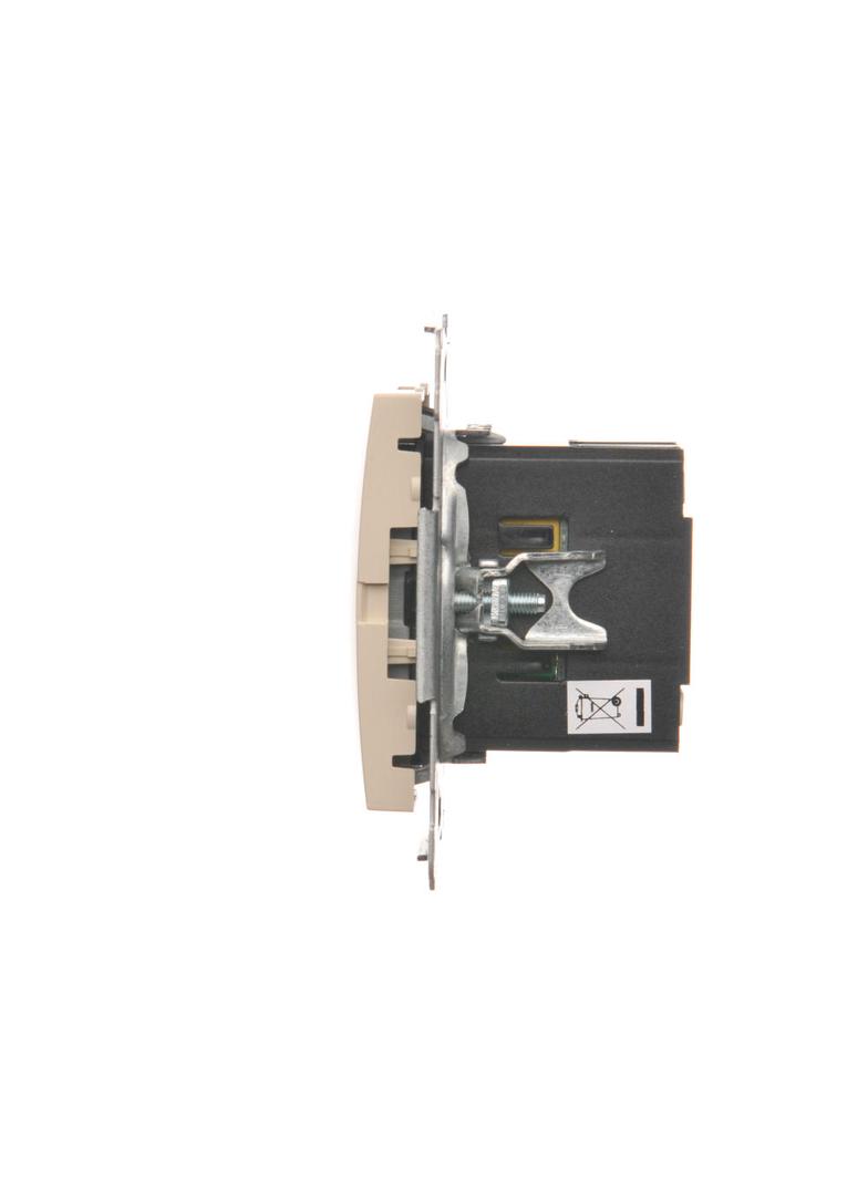 Simon 54 Odbiornik Bluetooth z ładowarką USB krem