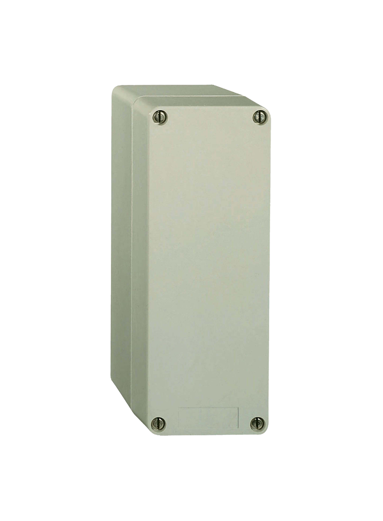 Harmony XAPS Pusta kaseta sterująca bez otworów szara 85x226mm plastikowa XAPA2100 SCHNEIDER