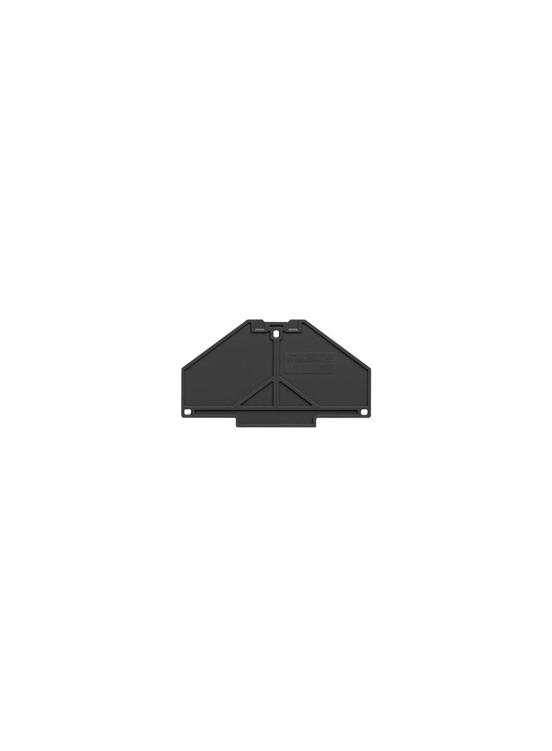 PAP PRV/PPV4 SW Płytka końcowa (styki), 70 mm x 3 mm, czarny /10szt./ 1173750000 WEIDMÜLLER