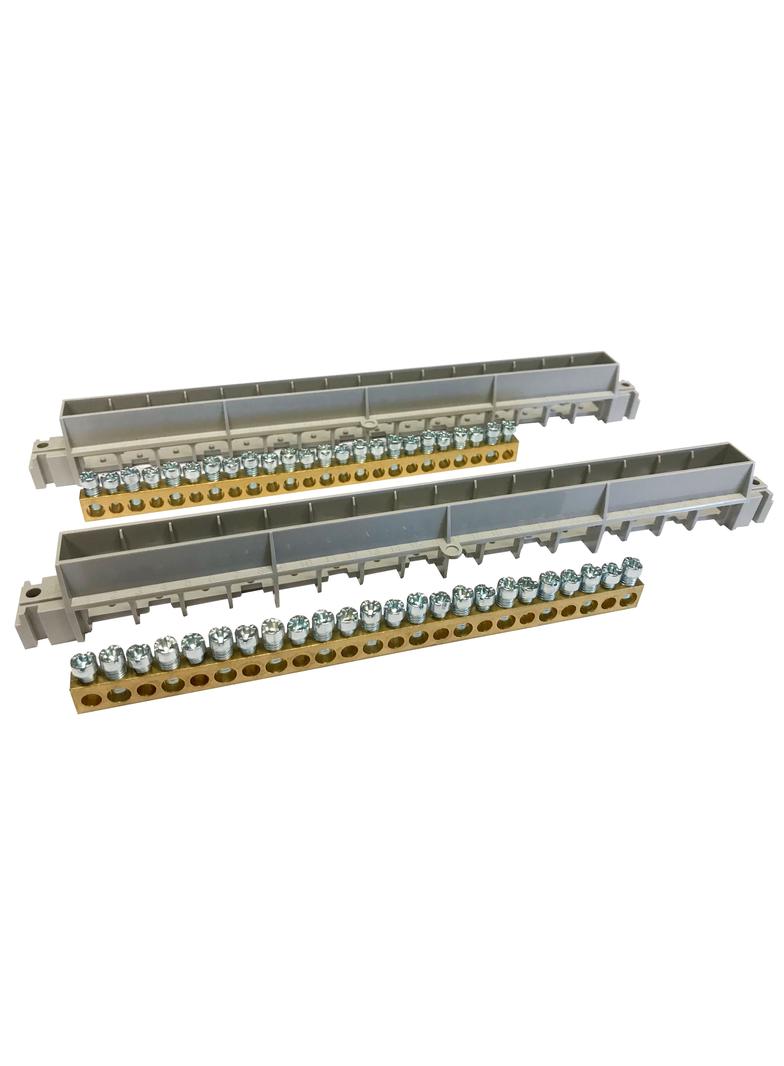 LISTWY PRZYŁĄCZENIOWE N + PE DLA ROZDZIELNIC WNĘKOWYCH PRACTIBOX S 12-MODUŁOWYCH, Legrand