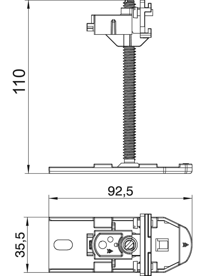 OKA-NEVE110, ELEMENT NIWELUJĄCY