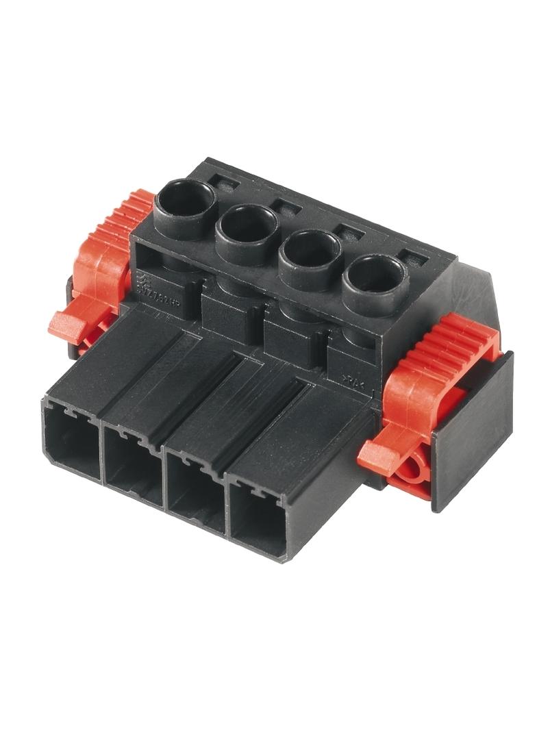 SVZ 7.62HP/04/180FI SN BK BX Złącze kablowe do płytek drukowanych /100szt./ WEIDMULLER