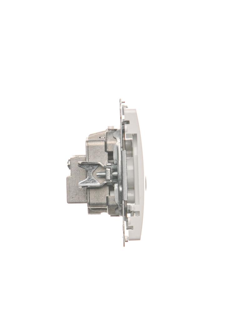 Simon Basic Gniazdo antenowe R-TV-DATA . 1x wejście: 5–862 MHz biały BMAD.01/11 KONTAKT