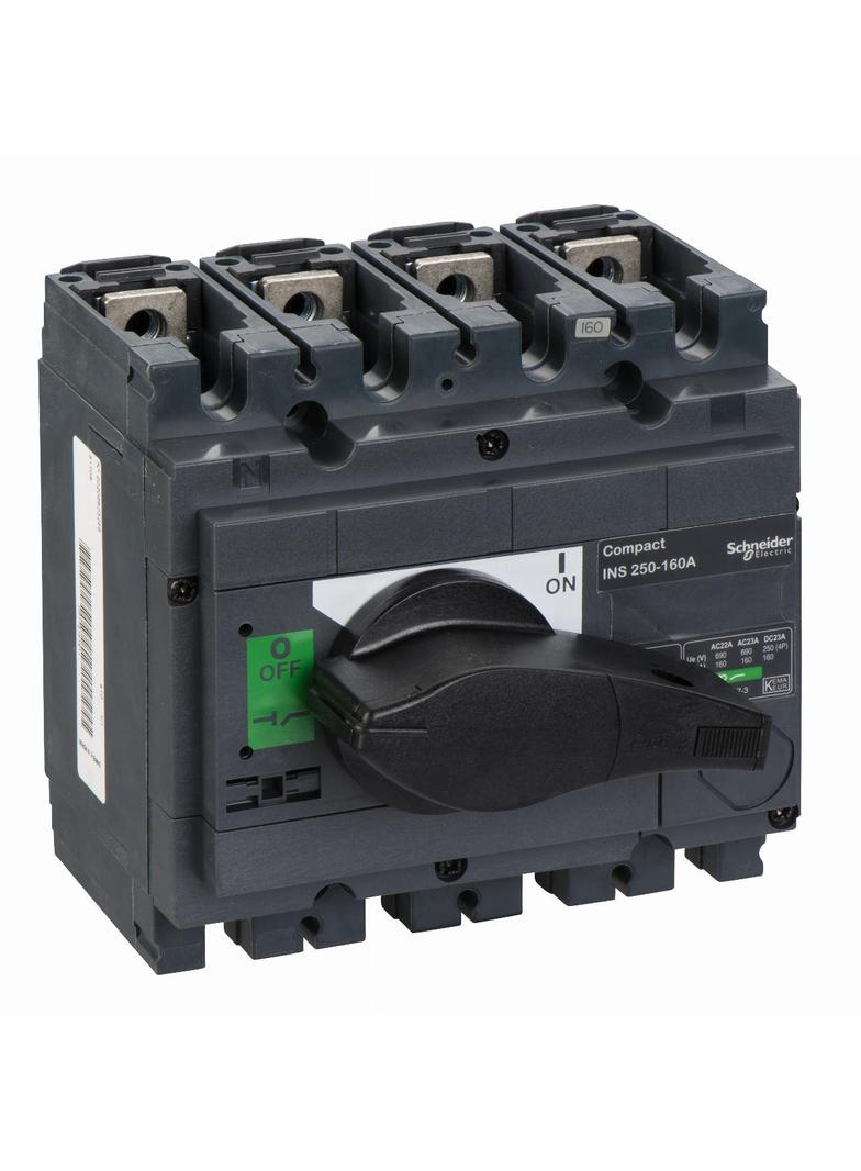 Compact INS INV, rozłącznik INS250 160A 4P