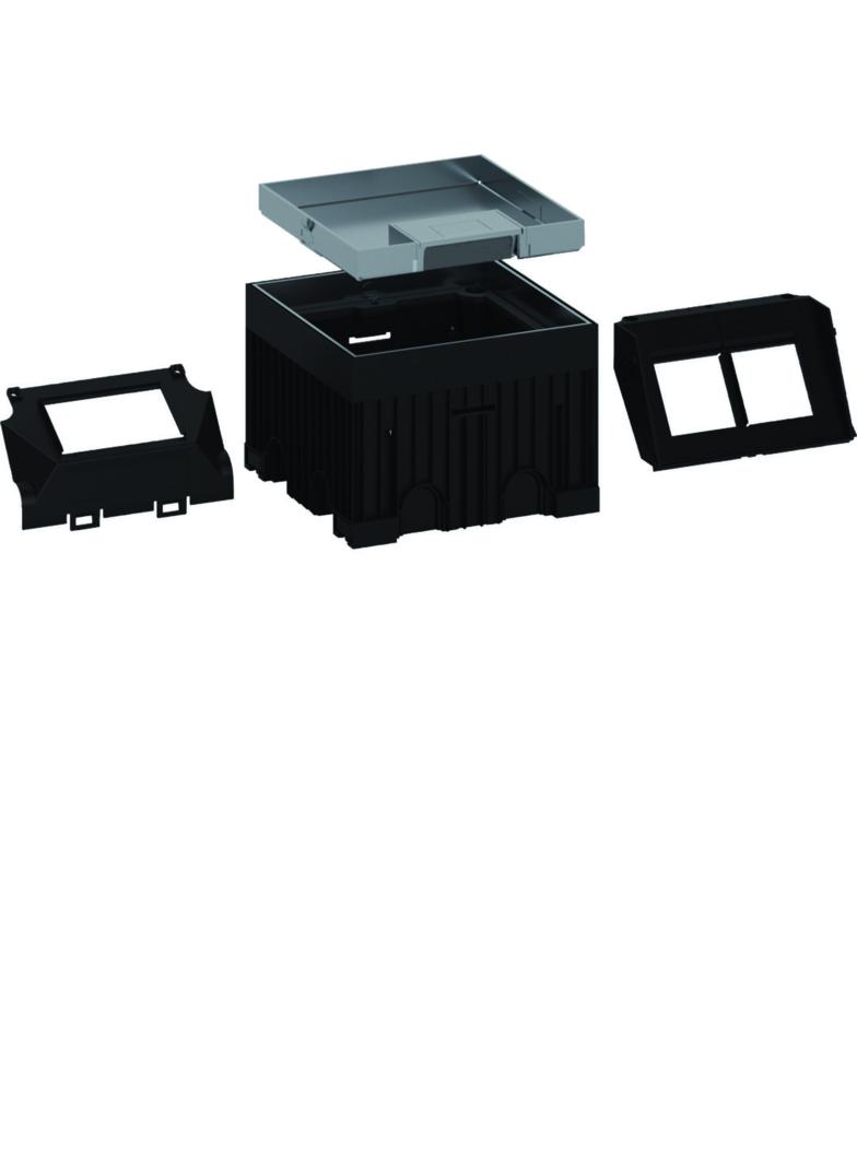 tehalit.VE-EE Puszka podło-montazowa mini IP30 3kN Q02 144x144 15mm stal