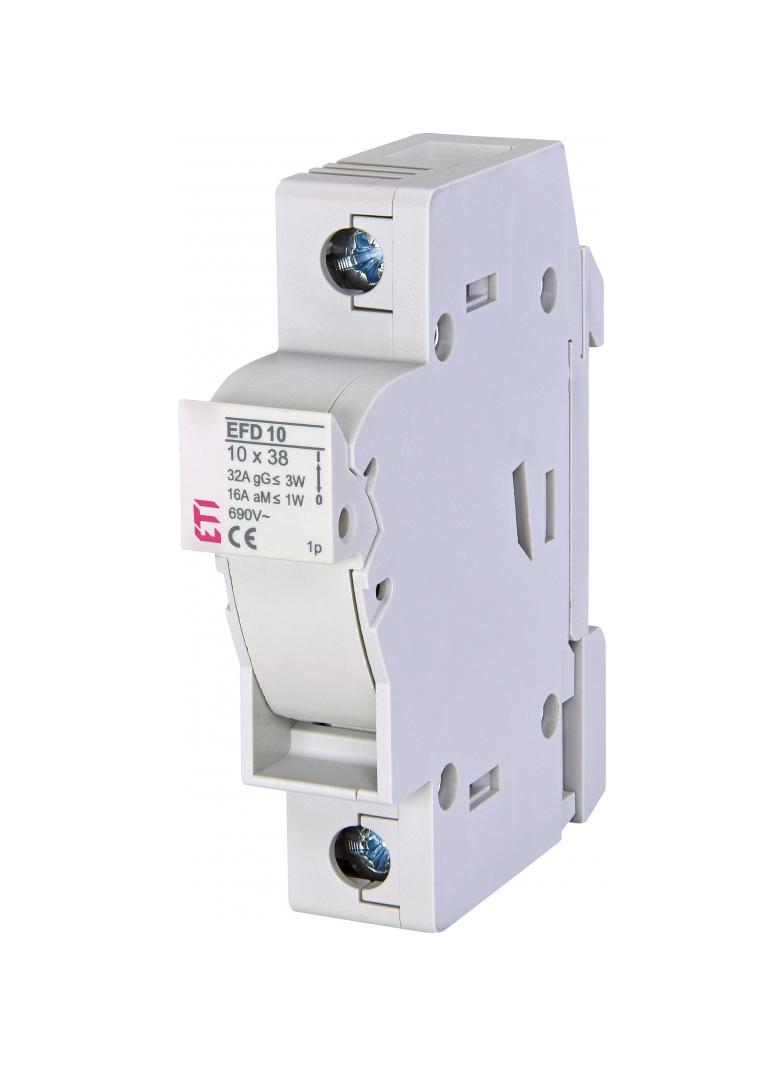 EFD 10-A 1p - Rozłącznik bezpiecznikowy z adapterem