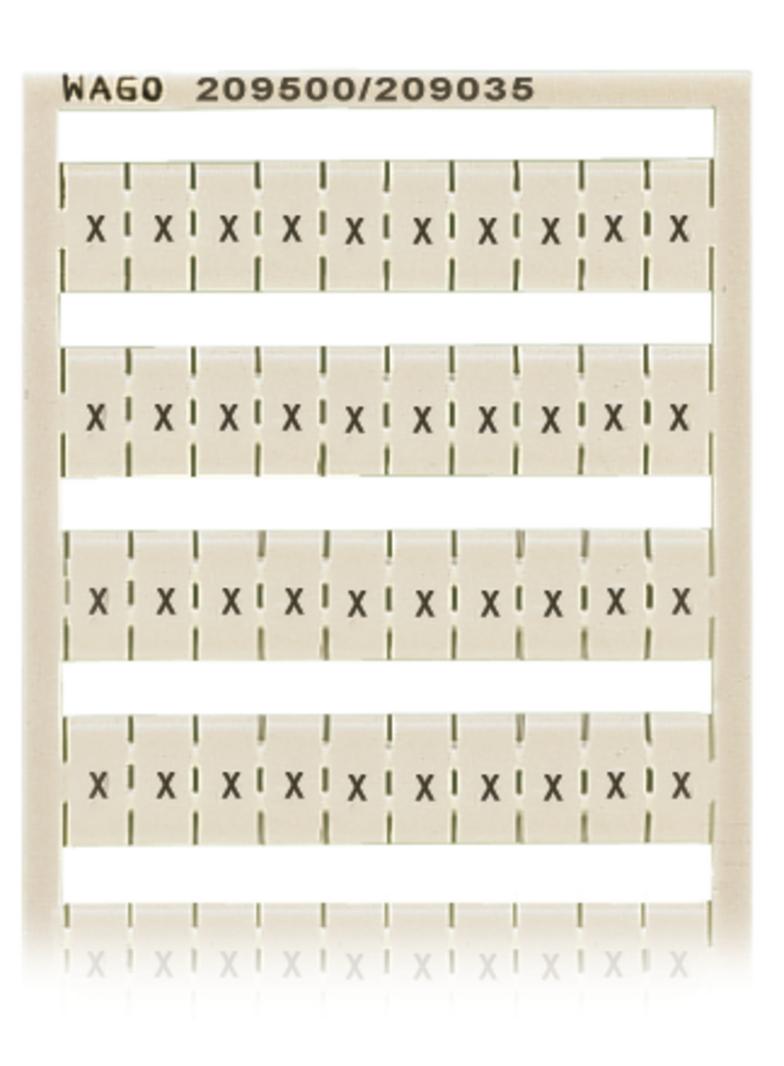 oznaczniki WSB nadruk X