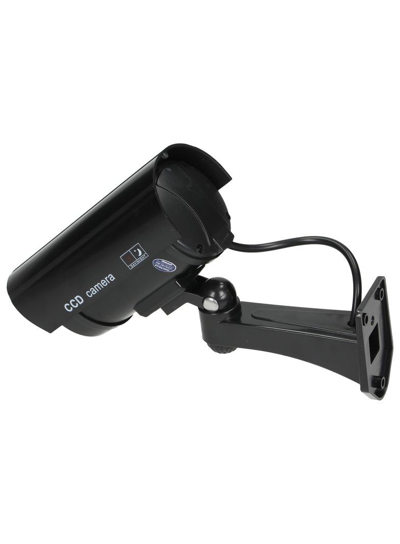 Atrapa kamery monitorującej CCTV, bateryjna, czarna