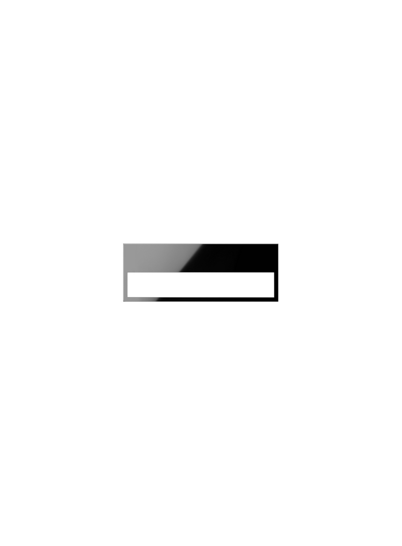 Simon 100 Ramka minimal 3-krotna czarny 10001630-138 KONTAKT