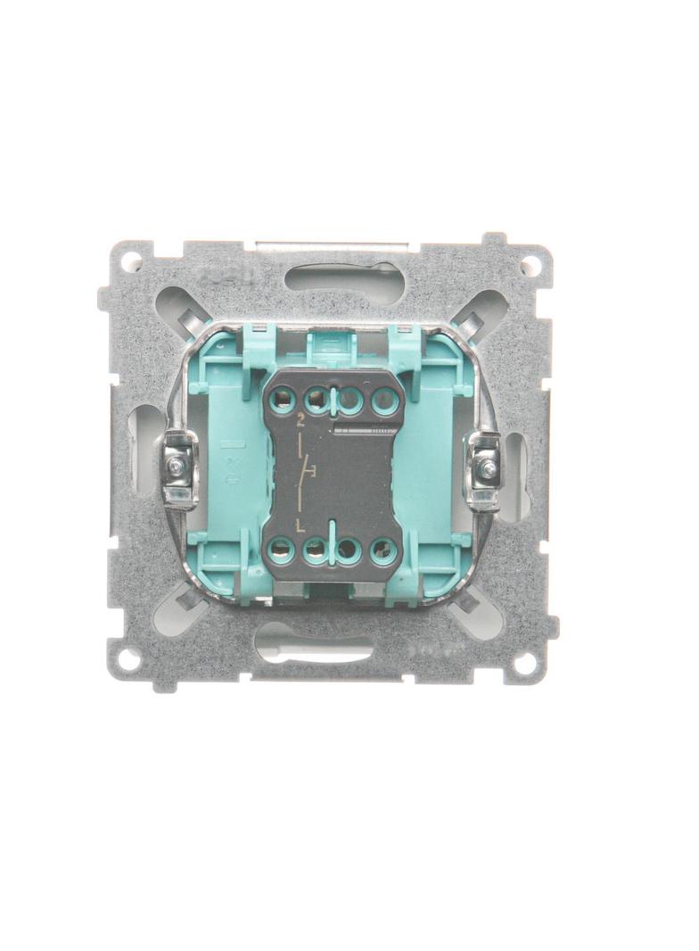 Simon Basic Przycisk światło 16A z. śrub. biały