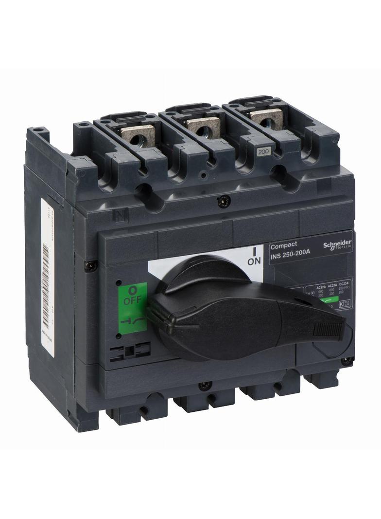 Compact INS INV, rozłącznik INS250 200A 3P