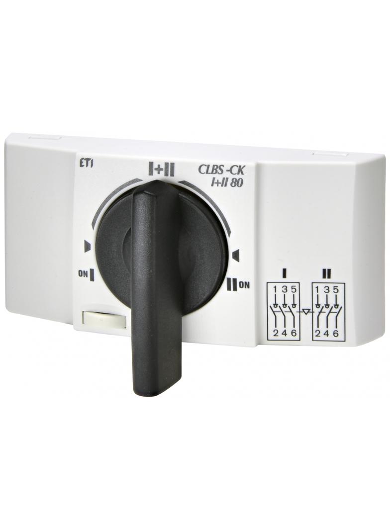 Adapter do budowy rozłączników 6/8 P i przełączników I-I+II-II CLBS-CKI+II80 004661522 ETI