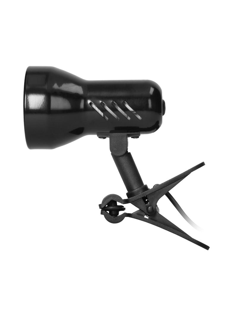 Dalla lampa biurkowa z klipsem 40W E27 stal + tworzywo czarna DL-10/B ORNO