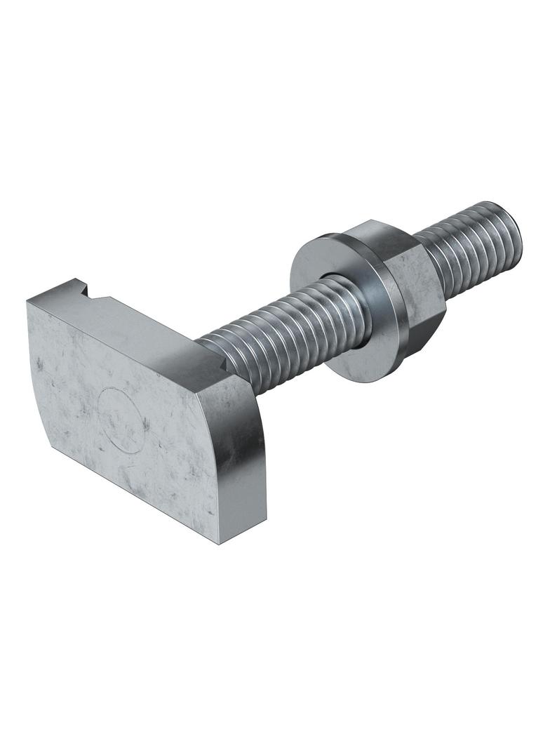 MS41HB M10x60 ZL Śruba z łbem młoteczkowym