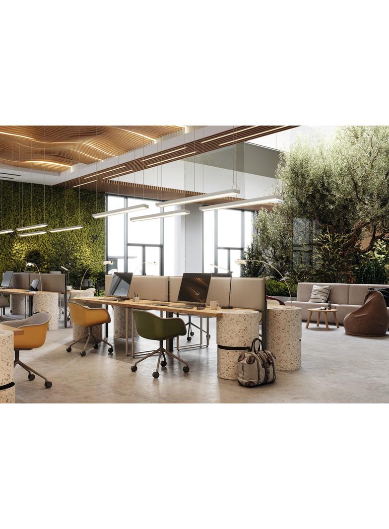 Oprawa liniowa z bezpośrednim i pośrednim rozsyłem światła LINEAR IndiviLED D/I DALI 1500 58W 4000K