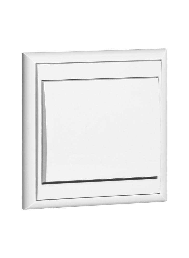 Łącznik podtynkowy jednobiegunowy Luna, 10A, 250V, WP-1L, biały OR-OE-7600/W ORNO