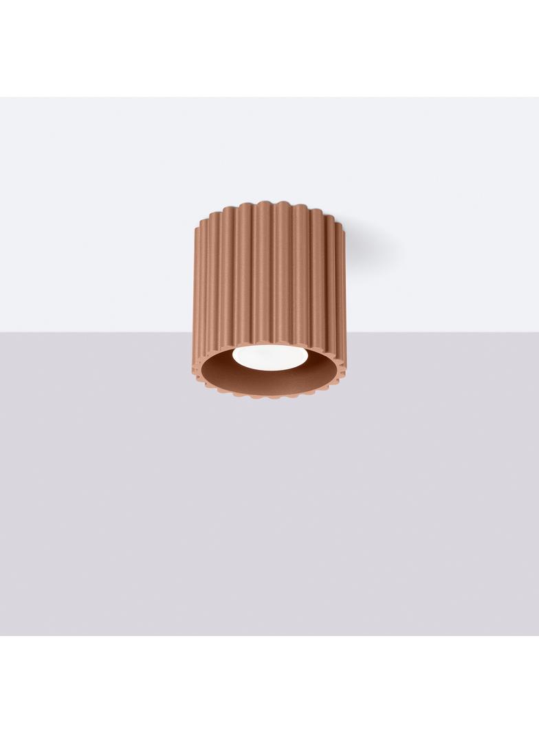 SOLLUX Plafon AURA 1 mocca GU10 ; SL.1804