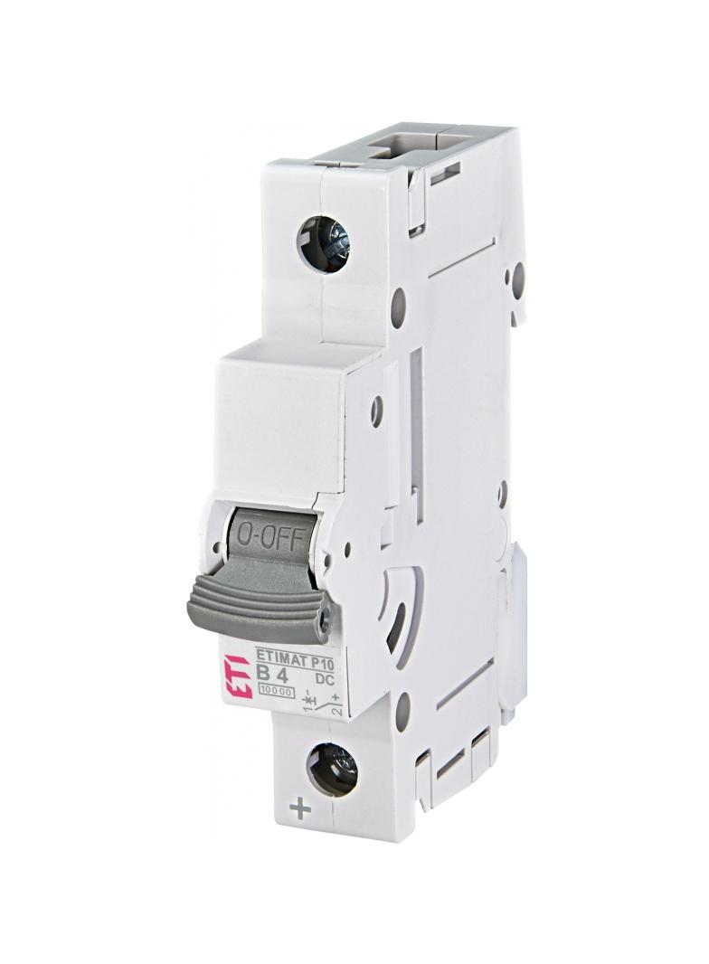 Wyłącznik nadprądowy DCMAT P10-DC 1P B4A 260400103 ETI