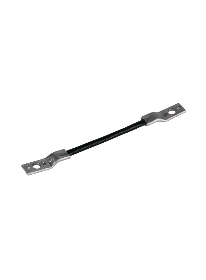 Linka łącząca dł. 500 mm, 16 mm2, Cu /PVC kolor czarny