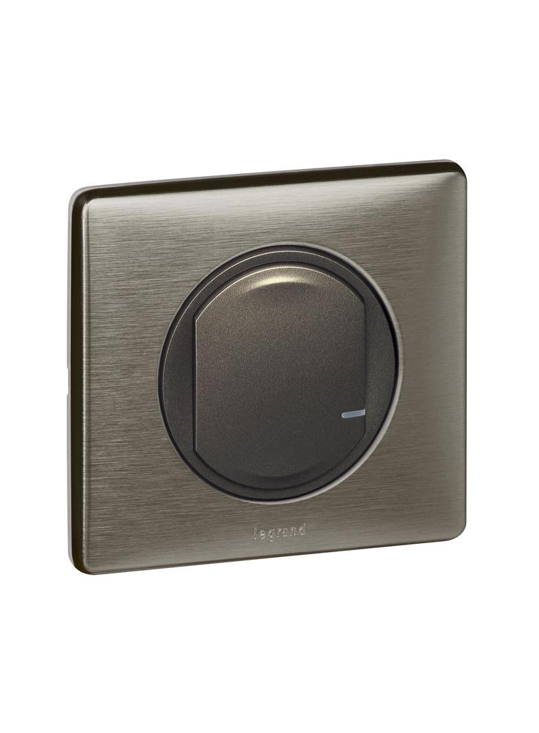 CELIANE WITH NETATMO - ŁĄCZNIK BEZPRZEWODOWY OŚWIETLENIA I GNIAZD GRAFITOWY, Legrand