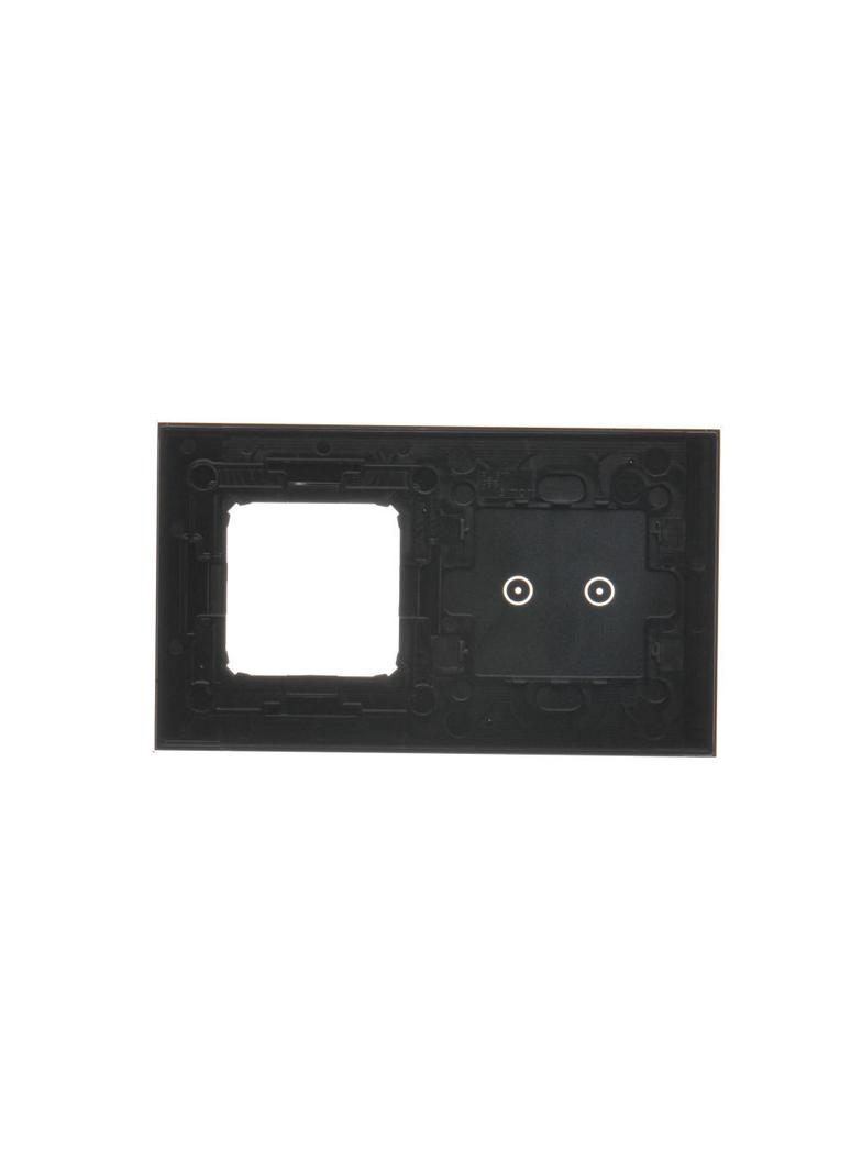 Simon 54 Touch Panel dotykowy S54 Touch 2 moduły 2 pola dotykowe poziome + 1 otwór na osprzęt S54 zastygła lawa DSTR220/73 KONTAKT
